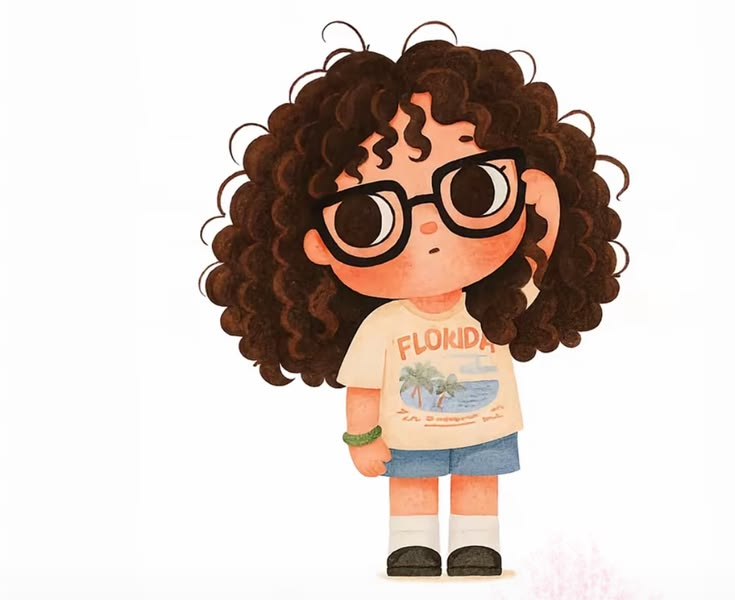 Illustrated portrait of Sneha